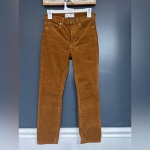 GAP Brown Skinny Corduroy Pants